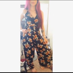 Floral jumpsuit